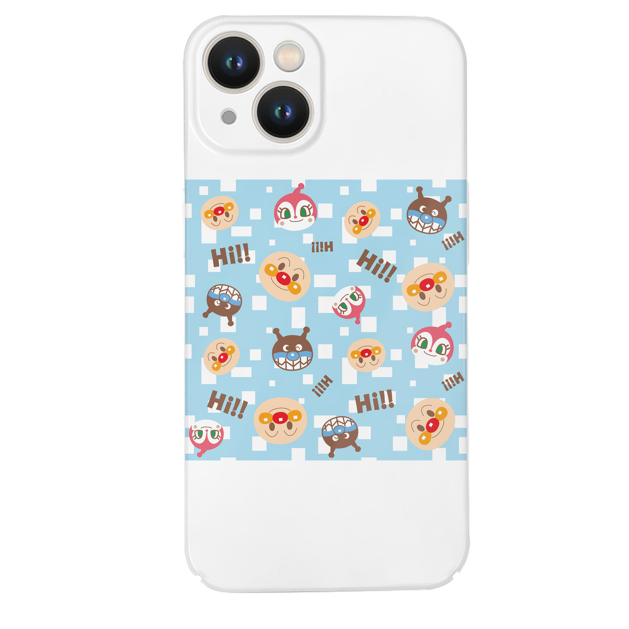 （画像用） アンパンマン Anpanman 【iPhone 14シリーズ対応】ハードケース